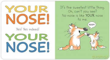 Your Nose!: Oversized Lap Board Book [KSIĄŻKA]