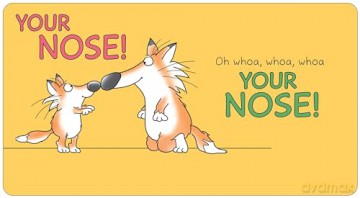 Your Nose!: Oversized Lap Board Book [KSIĄŻKA]