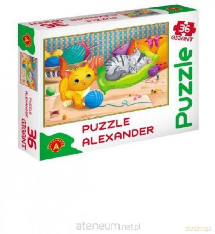Puzzle 36 - Gigant. Małe kotki ALEX [PUZZLE]