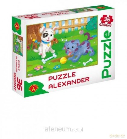 Puzzle 36 - Gigant. Małe pieski ALEX [PUZZLE]