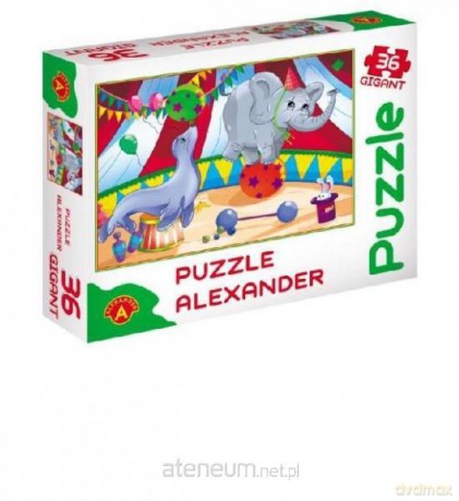 Puzzle 36 - Gigant. Mały cyrk ALEX [PUZZLE]