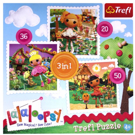 Trefl 3w1 Lala Loopsy [PUZZLE]