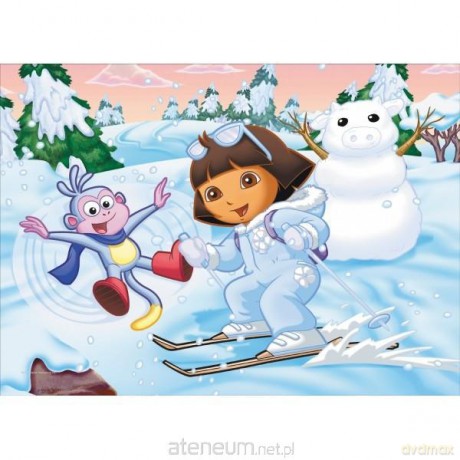 Puzzle 40 maxi - DORA Poznaje Świat Zima AXEL [PUZZLE]