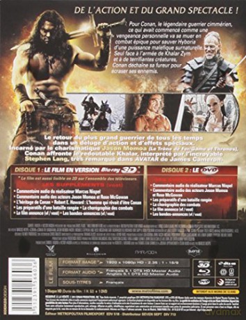 Barbar Conan (2011) [Blu-Ray 3D]+[Blu-Ray]+[DVD]