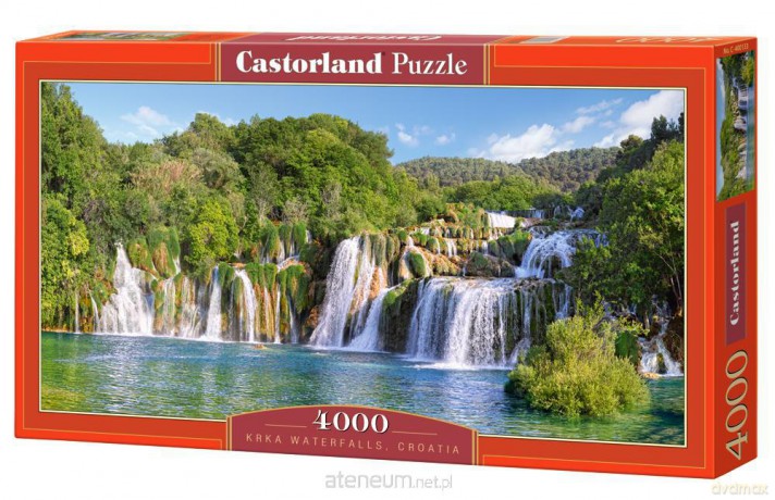 Puzzle 4000 Krka Waterfalls, Croatia CASTOR 128383 [PUZZLE]