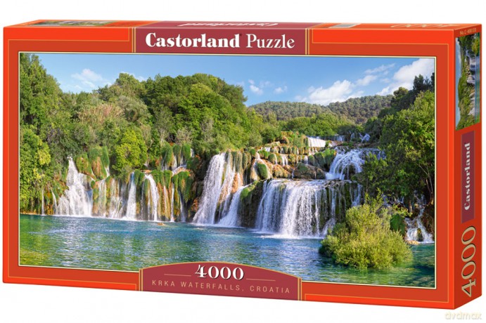 Puzzle 4000 Krka Waterfalls, Croatia CASTOR 128383 [PUZZLE]