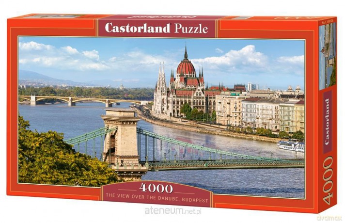 Puzzle 4000 The View over the Danube CASTOR 128381 [PUZZLE]