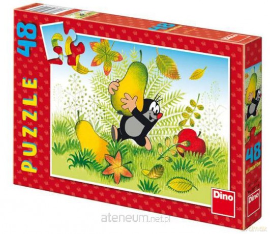Puzzle 48 Krecik i gruszki DINO [PUZZLE]