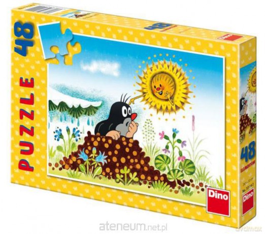 Puzzle 48 Krecik i słoneczko DINO [PUZZLE]