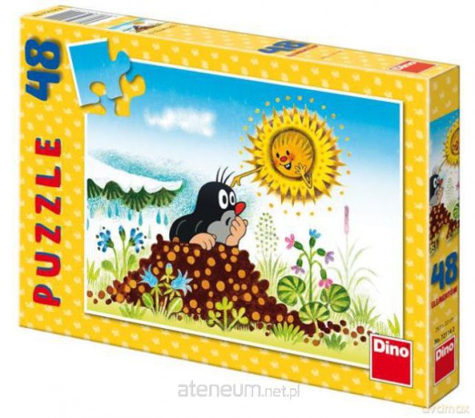 Puzzle 48 Krecik i słońce DINO [PUZZLE]