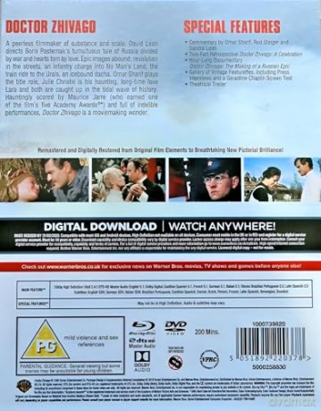 Doktor Żywago [Blu-Ray]+[DVD]