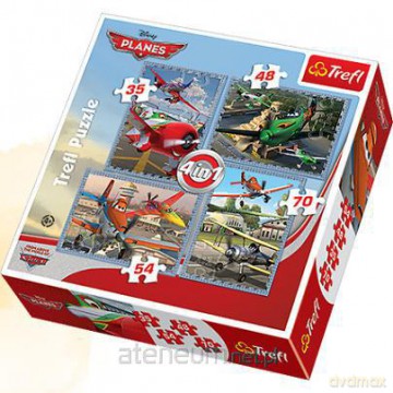 Trefl 4w1 Podniebne Podróże [PUZZLE]