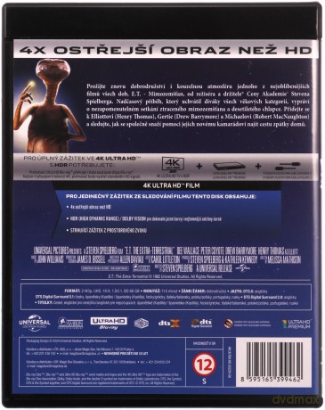 E.T. [Blu-Ray 4K]