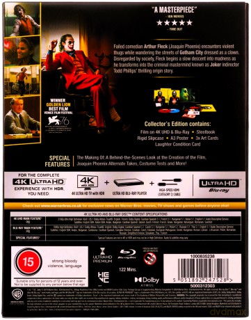 Joker (steelbook) [Blu-Ray 4K]+[Blu-Ray]