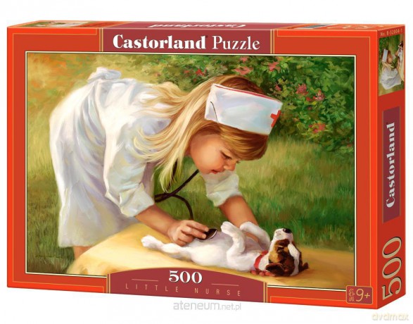 Puzzle 500 Little nurse CASTOR 127155 [PUZZLE]