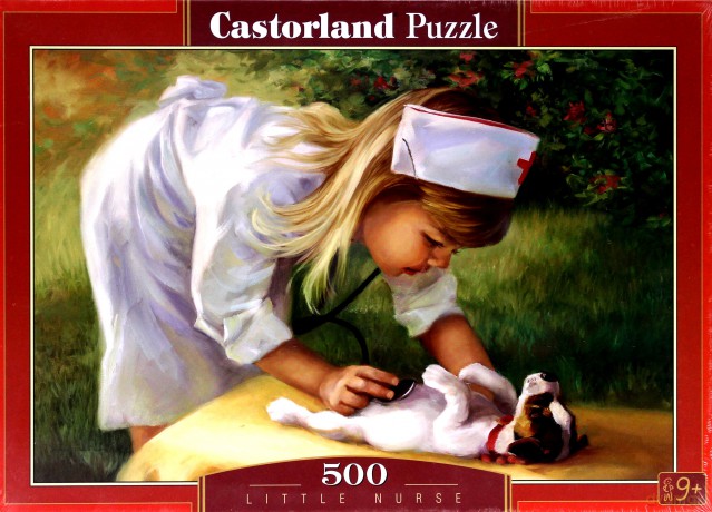 Puzzle 500 Little nurse CASTOR 127155 [PUZZLE]
