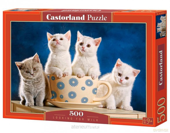 Puzzle 500 Looking for Milk CASTOR 129227 [PUZZLE]