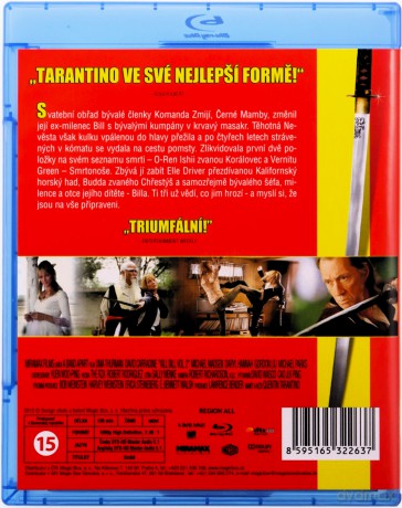 Kill Bill 1 + Kill Bill 2 kolekcja [2xBlu-Ray]