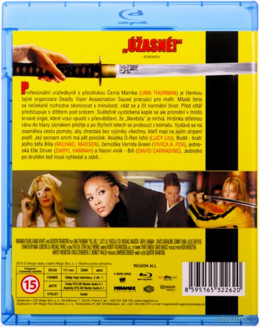 Kill Bill 1 + Kill Bill 2 kolekcja [2xBlu-Ray]