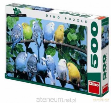 Puzzle 500 Papugi DINO [PUZZLE]