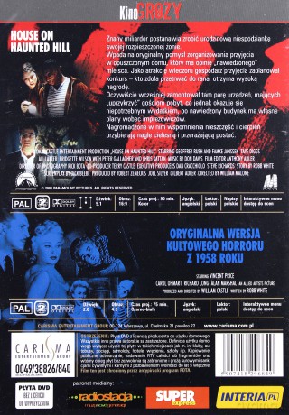 Dom na Przeklętym Wzgórzu [DVD]