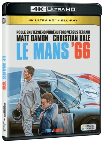 Le Mans '66 (Ford v Ferrari) [Blu-Ray 4K]+[2xBlu-Ray]