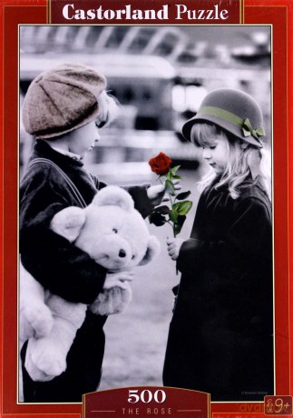 Puzzle 500 The Rose CASTOR 127154 [PUZZLE]