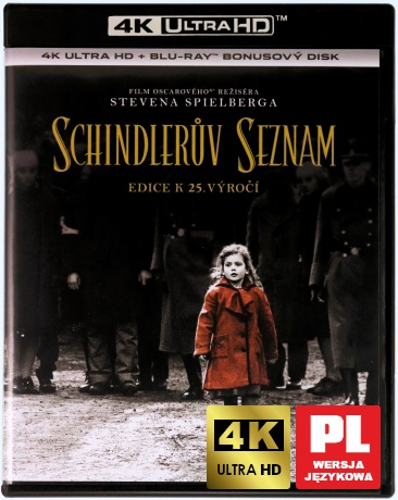Lista Schindlera (Schindler's List) [Blu-Ray 4K]