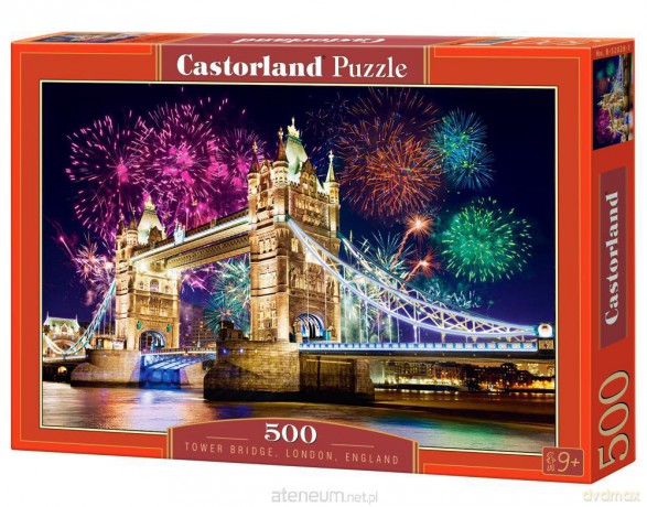 Puzzle 500 Tower Bridge, London, England CASTOR 127152 [PUZZLE]