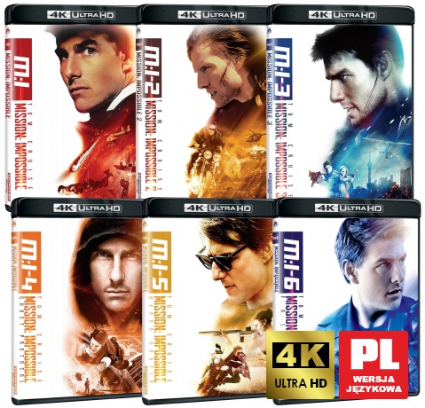 Mission: Impossible 1-6 kolekcja [6xBlu-Ray 4K]