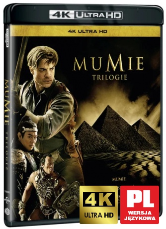 Mumia 1-3 (The Mummy 1-3) [3xBlu-Ray 4K]