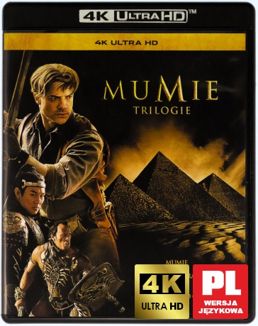 Mumia 1-3 (The Mummy 1-3) [3xBlu-Ray 4K]