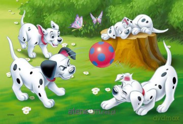 TREFL Puzzle 54 mini 101 Dalmatyńczyków 2 [PUZZLE]