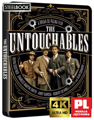 Nietykalni (The Untouchables) (steelbook) [Blu-Ray 4K]+[2xBlu-Ray]