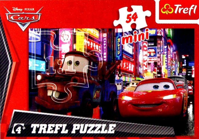 Puzzle 54 mini Auta 1 TREFL [PUZZLE]