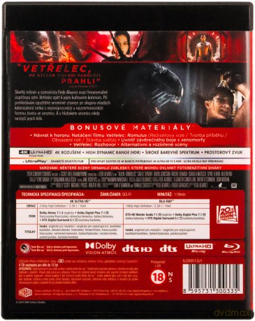 Obcy: Romulus (Alien: Romulus) [Blu-Ray 4K]+[Blu-Ray]