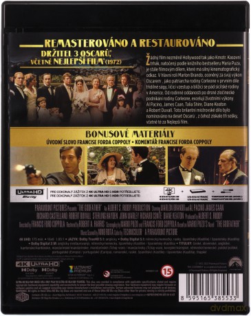 Ojciec chrzestny (The Godfather) [Blu-Ray 4K]