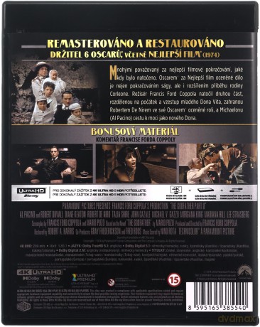 Ojciec chrzestny II (The Godfather Part II) [Blu-Ray 4K]