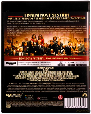 Ojciec chrzestny III (The Godfather Part III) [Blu-Ray 4K]