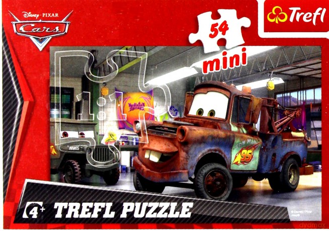 Puzzle 54 mini Auta 3 TREFL (Disney) [PUZZLE]