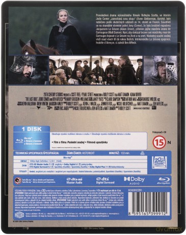 Ostatni pojedynek (steelbook) [Blu-Ray]