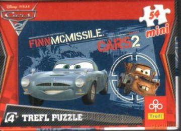 Puzzle 54 mini Auta Finn i Złomek TREFL [PUZZLE]