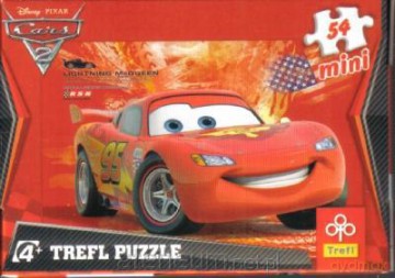 Puzzle 54 mini Auta Zygzak TREFL [PUZZLE]