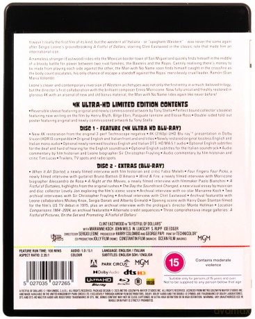 A Fistful of Dollars (Za garść dolarów) [Blu-Ray 4K]