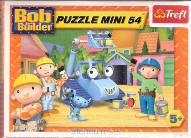 Puzzle 54 mini Bob Budowniczy 3 TREFL [PUZZLE]
