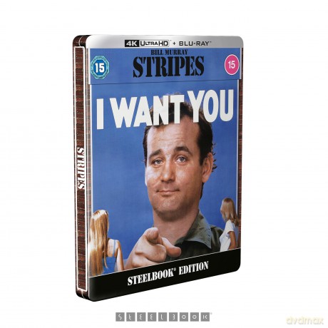 Stripes (steelbook) [Blu-Ray 4K]+[Blu-Ray]