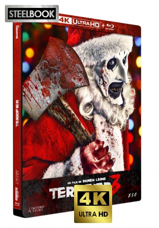 Terrifier 3 (steelbook) [Blu-Ray 4K]+[Blu-Ray]