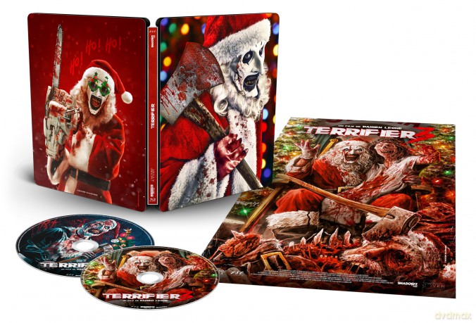 Terrifier 3 (steelbook) [Blu-Ray 4K]+[Blu-Ray]