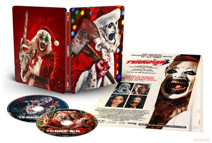 Terrifier 3 (steelbook) [Blu-Ray 4K]+[Blu-Ray]