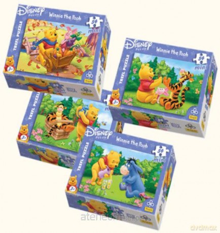 Puzzle 54 mini Kubusiowi przyjaciele 1 TREFL [PUZZLE]